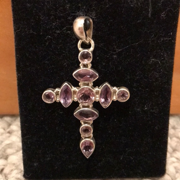 Amethyst Cross - Picture 6 of 7